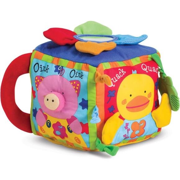 Kids Musical Farmyard Cube Educational Baby Toy - Picture 1 of 7